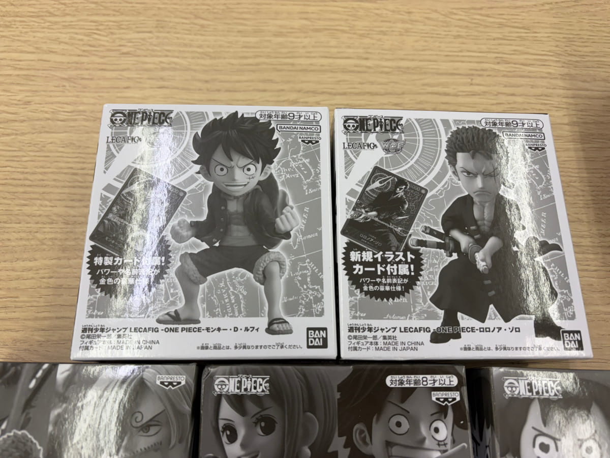 LECAFIGのモンキー・D・ルフィとロロノア・ゾロ